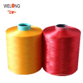 HOT sale recycle yarn polyester dty yarn of GRS